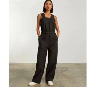 Everlane The Fatigue  Apron  Black Classic Jumpsuit 14